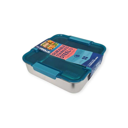 Picture of SMASH 4 COMPARTMENT BENTO LUNCHBOX 1.7L TEAL